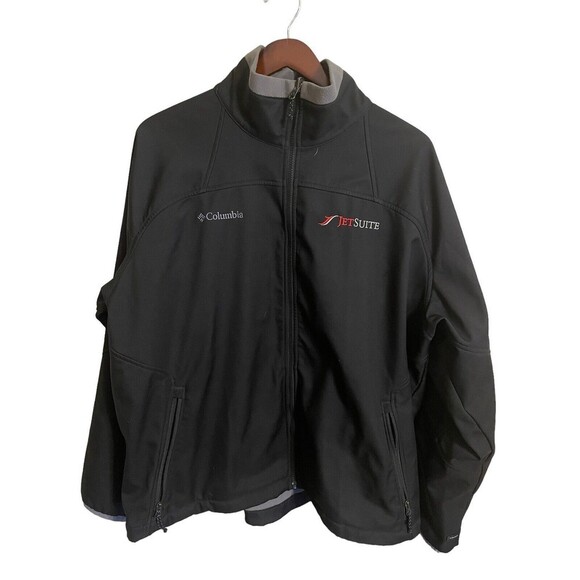 Columbia Other - COLUMBIA Men’s Softshell Jacket Size XXL EUC Jet Suite Embroidered Company Logo